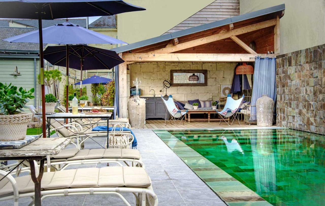 Appartements & Spa De La Marine Loire モンソロー エクステリア 写真